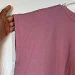 Eileen Fisher  Rose Pink Shirt Dress Boxy Sleeves Mid-Length Small EUC #0566-OC Photo 2