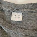 Tresics Women's  Gray Short Ruffle Flutter Crop Top Photo 2