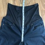 Gap 1969 Gap Maternity Full Panel Dark Rinse Baby Boot Stretch Jeans Size 27 R Photo 10