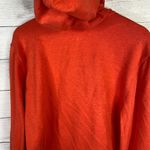 CAbi Womens Poet Sleeve Oversized Tassel Zip Up Hoodie Coral Orange size Small Photo 7