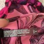 Torrid Vibrant Pink and Black Leaf Print Cover up Dress Size 1X Photo 7