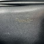 Christian Dior Vintage  Black Leather Shoulder Bag – Gold Hardware, Convertible S Photo 7