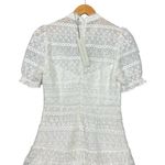 Monique Lhuillier $645 BHLDN White Villandry Lace Midi Dress 2 XS S Photo 4