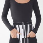 Urban Outfitters Striped Zip-Front Skirt Photo 0