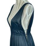 Sears Vintage Black V Neck Open Side Cinch Waist Night Gown SIZE 38/40 Large Photo 1