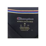 Champion Navy Blue Striped Long Sleeve Athletic Top | Size M | Logo Crewneck Tee Photo 4