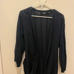 Uniqlo Women's Dark Robe tie closure gently worn Photo 2