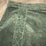 Newbury Kustom Green Corduroy Skirt size M Photo 5