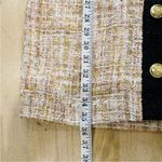 Alexia Admor tweed button up dress with gold buttons NWT Photo 9