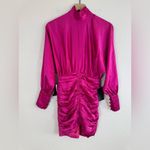 RETROFETE Silk Barbara Mini Dress in Orchid Pink size XS NEW $695 Photo 9