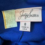 Jaclyn Smith Vintage ‘90s Royal Blue Belted Knee Length Pencil Skirt Photo 7