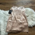 RETROFETE Cosmo Dress In Dusty Peach Pink Size L Photo 10