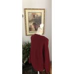 Merokeety  Women Medium Sweater Pullover Long Sleeve Round Neckline Photo 5