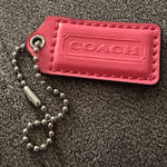 Coach  Raspberry Pink Patent Leather  Hang Tag Photo 0