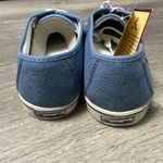 Vintage Sebastino Denim Cat Embroidered Sneakers NEW Blue Size 8 Photo 3