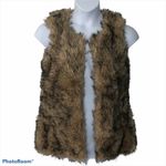 BB Dakota Faux Fur Vest – Fox Brown and Black | Size Small Photo 6