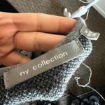 Ny Collection Gray‎ Leopard Rhinestone Sweater, Y2K Glam, Grunge, Baddie, Streetwear, Medium Photo 3