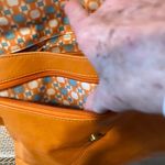 Hobo International Zander Asymmetrical Fold Over Shoulder Bag w/Studs, Tangerine Orange Photo 6