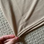 Pretty Little Thing Nude Stretch Body Con 3/4 Sleeve Mini Dress Size 4 Photo 4