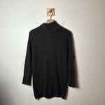 Aerie Brand New Womens Long Sleeve Gray Turtleneck Sweater Dress Soft Knit XXS Photo 6