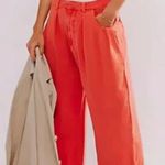 Free People  Sweet Talk Chino Pant . NWT. Red mango Photo 0