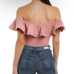 MISA Los Angeles  Corcica Ruffled Bodysuit Photo 3