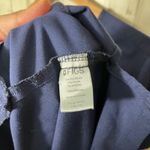 FIGS  Navy Blue V Neck Two Pocket Scrub Top Womens Size XXL Photo 3