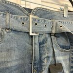 Versona  Modern Fit Belted‎ Denim Shorts Size 4 Photo 3