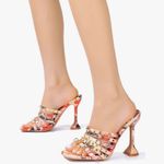 Cape Robbin Bonita Spike Square Toe Odd Shaped Heels. Photo 3