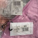 We Wore What  Solid V-Neck Bra Top in Pink Lilac Photo 12