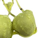 Victoria's Secret Victoria’s Secret The sexy tee 36DDD Lightly padded Bra Yellow Lace Floral Photo 2