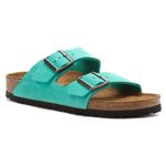 Birkenstock NEW Arizona Sandals Size 41 Wide Width Aqua Teal Blue Photo 1