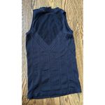 Athleta Womens Oxygen Activewear Black Mesh Detail Workout Tank Top Size XS EUC Photo 4