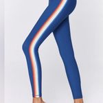 Spiritual Gangster  Blue Rainbow Leggings Size Small Photo 0