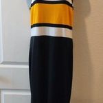 New York & Co. 7th Avenue Design Studio Striped Tank Dress Size M. Photo 0