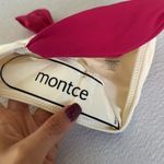 MONTCE Sandra Bikini Bottom in Cream & Raspberry, SMALL, BRAND NEW, $92 Pink Photo 7