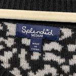 Splendid  Leo Pullover Animal Print Sweater Photo 1