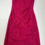Black Saks Fifth Avenue Pink Lace Dress NWT Size 2 Photo 0