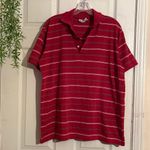 Windsor Red And White Striped Polo Fee Photo 0