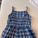 Old Navy  Blue Gingham Jumpsuit Sleeveless Wide-Leg Photo 1