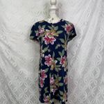 Ralph Lauren Polo‎  Navy Blue Floral Shift Dress Size M Photo 1