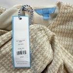 Draper James NWT Neutral Houndstooth 3/4 Sleeve Tiered Pockets Skater Dress XXL Photo 11