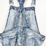 Torrid Denim Shortall Overall Liberty Star Print Size 26 Stretch Distressed Photo 7
