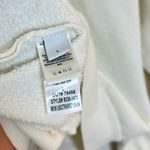 Citizens of Humanity Remi Cotton-Blend Jersey Sweatshirt in White Size Large Photo 6