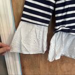 BeachLunchLounge Striped Nautical Long Sleeve with Eyelet Detailing Photo 1