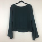 Anthropologie Cloth & Stone Tie Back Long Sleeves Top Photo 2