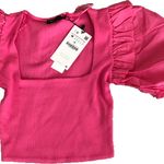 ZARA Rib Balloon Top Photo 4