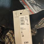 River Island Black Jacquard Long Sleeve Midi Dress Photo 6