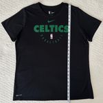Nike Women's Black Boston Celtics Team Practice Performance T-Shirt XL Photo 3