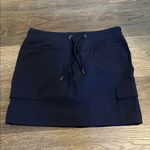Telluride Women’s Navy Blue Pull On w/ Drawstring Waist Athletic Skort Photo 0